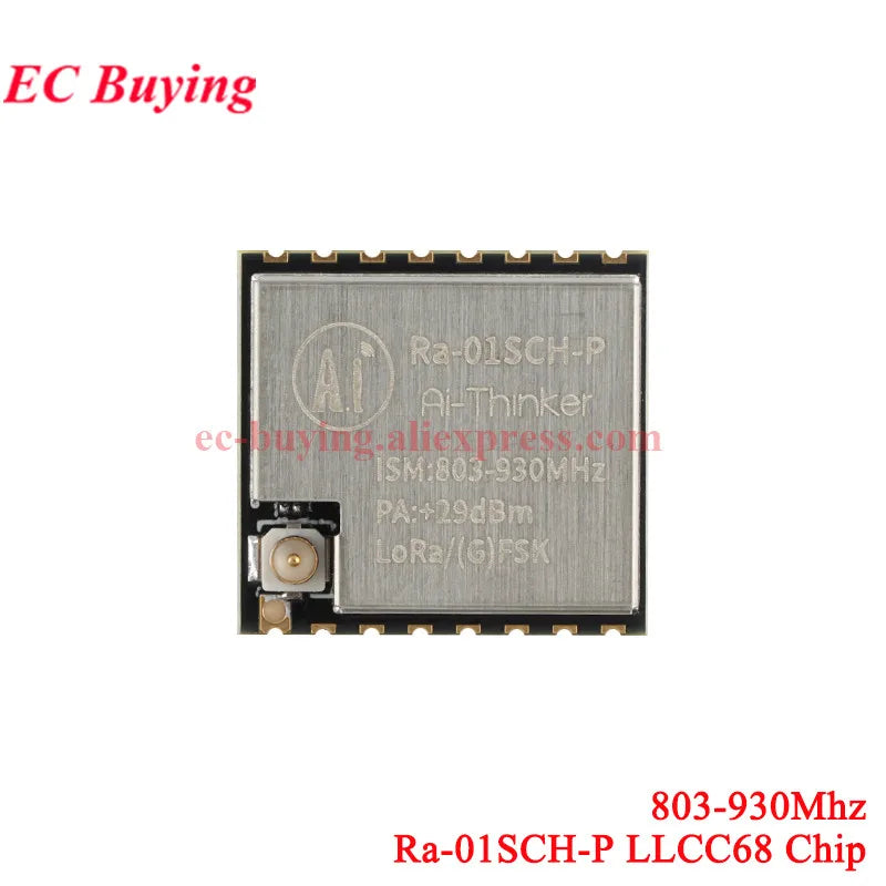 1-10Pcs Ra-01 Ra-02 Ra-01SC Ra-01SH Ra-01S Ra-01H Ra-01SCH-P Lora Spread Spectrum Wireless RF Transmit Module 433MHz 868Mhz UART
