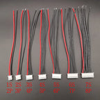 22AWG Lipo Battery Balance Charger Cable Plug JST XH 2.54 1S 2S 3S 4S 5S 6S 7S Connector for LiPo Battery Balance Charging Wire