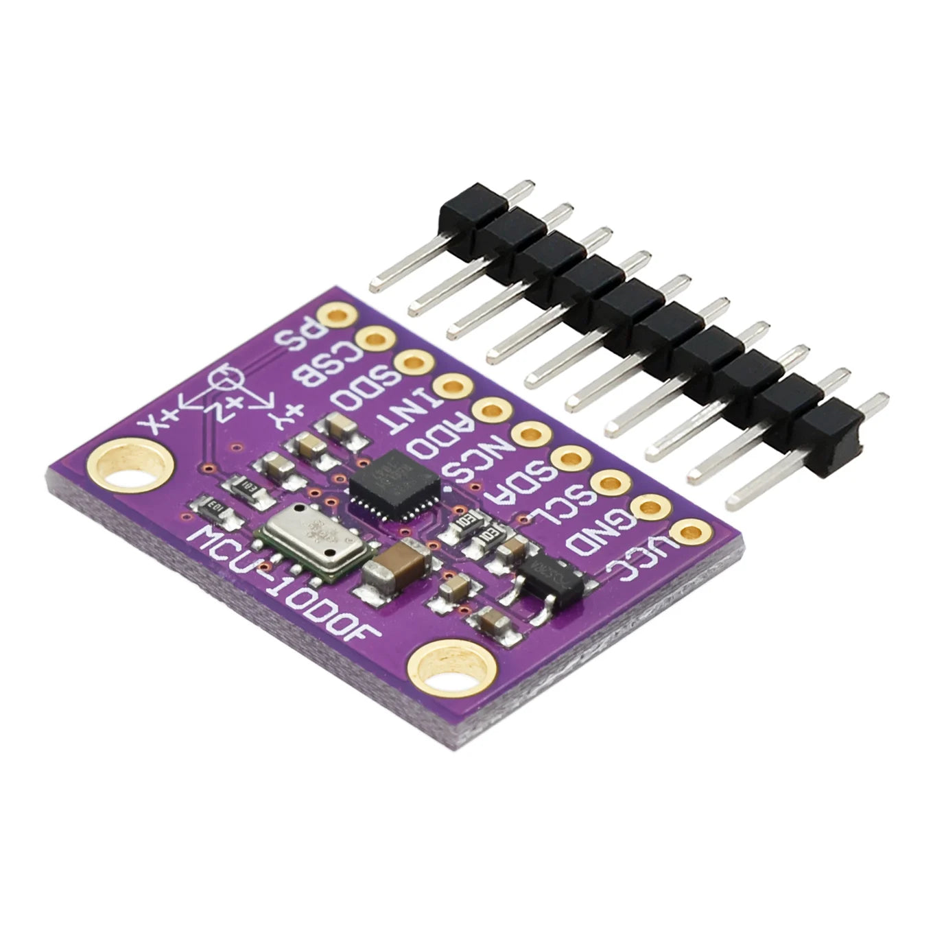 MCU-117 9-Axis 10DOF Calibration Module High Precision SPI/IIC Communication MPU9250 MS5611 Accelerometer Gyroscope Barometer