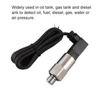Pressure Sensor 4‑20mA Output G1/4" Silicon Pressure Transmitter Transducer for Water Gas Oil Pressure Transducer