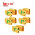 Amass 10PCS XT90S anti spark connector 5 Pairs Amass XT90-S coonector Anti-Spark Male Female Adapter for Car Lipo Battery