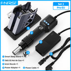 FNIRSI SAG-55 Hot Air Gun BGA Rework Solder Station Heat Gun 220V 550W Hair Dryer For Soldering SMD SMT Welding Repair Tool