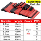 Heat Shrink Tube Kit Thermoresistant Tubing Heat Shrink Wire Wrapping Electrical Connection Cable Insulation Sleeved Protecter