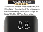 LiitoKala Lii-MP2 21700 18650 Power Bank QC3.0 Fast Charging Type-C INPUT USB Charger 20700 Mobile Power LCD Battery Charger