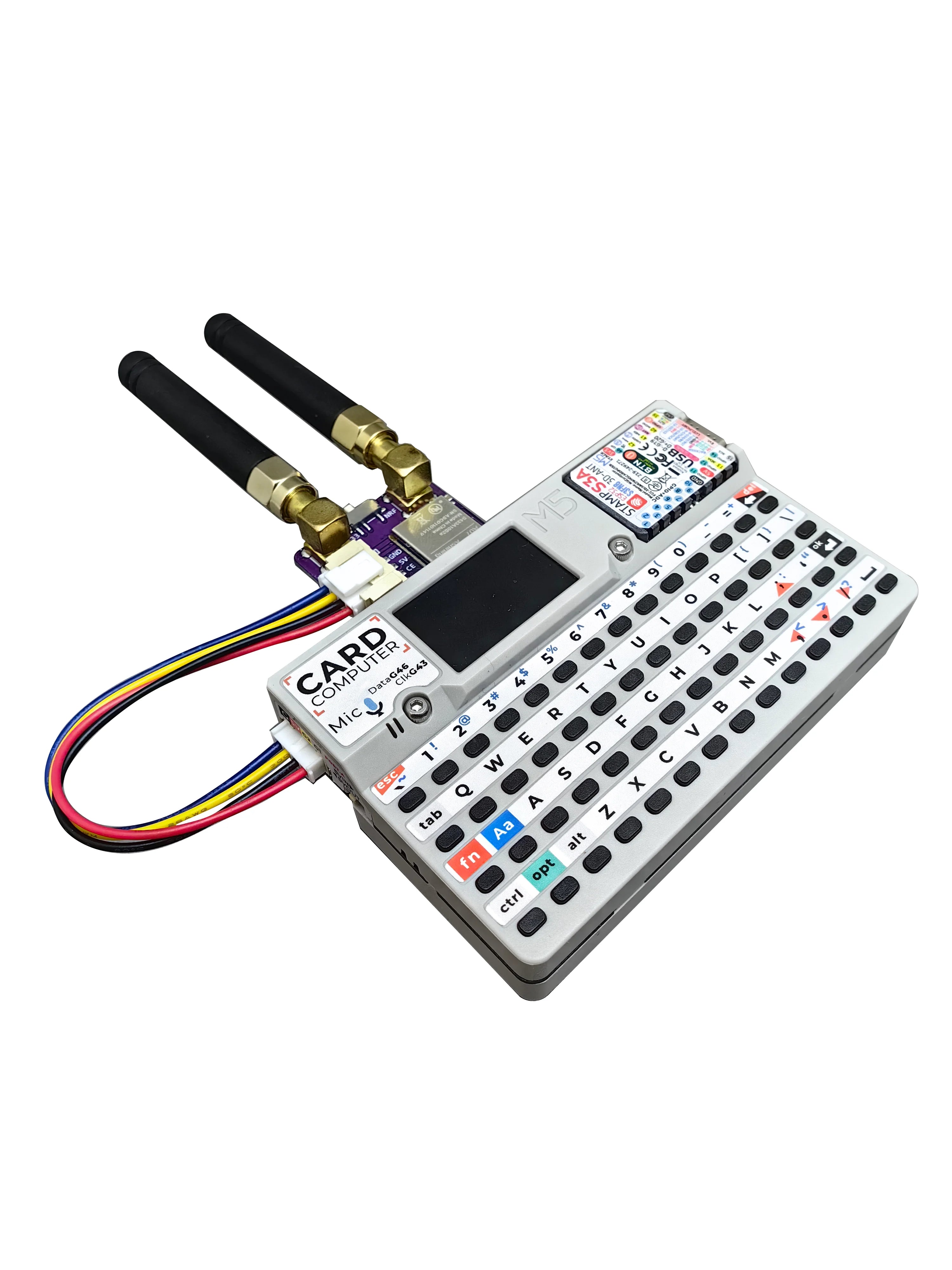 CC1101 NRF24L01 2-in-1 Compatible with Cardputer CARD M5Stack Firmware Suitable for Cardputer V1.1 Version