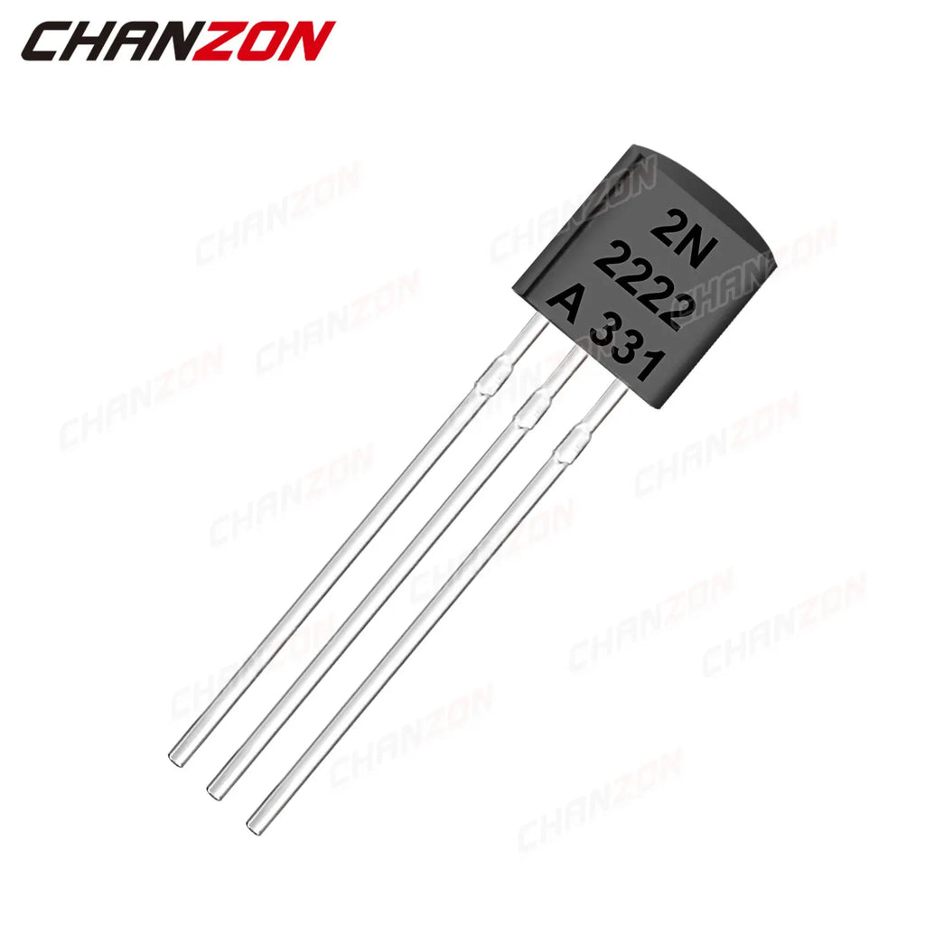 100pcs 2N2222A TO-92 NPN Transistor Bipolar Junction BJT Triode Tube Fets 2N2222 2N 2222A DIY DIP Integrated Circuits