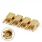 DIY MMCX Connector Shure Beryllium Copper Earphone Pin MMCX Female Plug Audio Jack Adapter For SE535 SE425 SE315 SE215 Headphone
