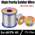 0.5mm-2.0mm 300g/250g/100g Rosin Core Flux Tin Solder Wire Welding Wires for Electronic Soldering High Quality