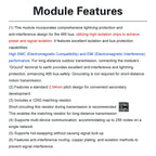 TTL to RS485 Converter Module with 16KV Isolation Voltage Automatic Flow Direction Control for Signal Conversion
