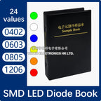 SAMIROB 100pcs/Lot 0805 SMD LED White Ice Blue Red Blue Yellow Green Orange Warm White Pink Purple RGB 2012 Light Emitting Diode