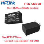 Hi-Link New HLK-5M05B 220V/110V to 5V 1A 5W AC DC Switching Isolated Power Supply Module Step Down Compatible with 5M05