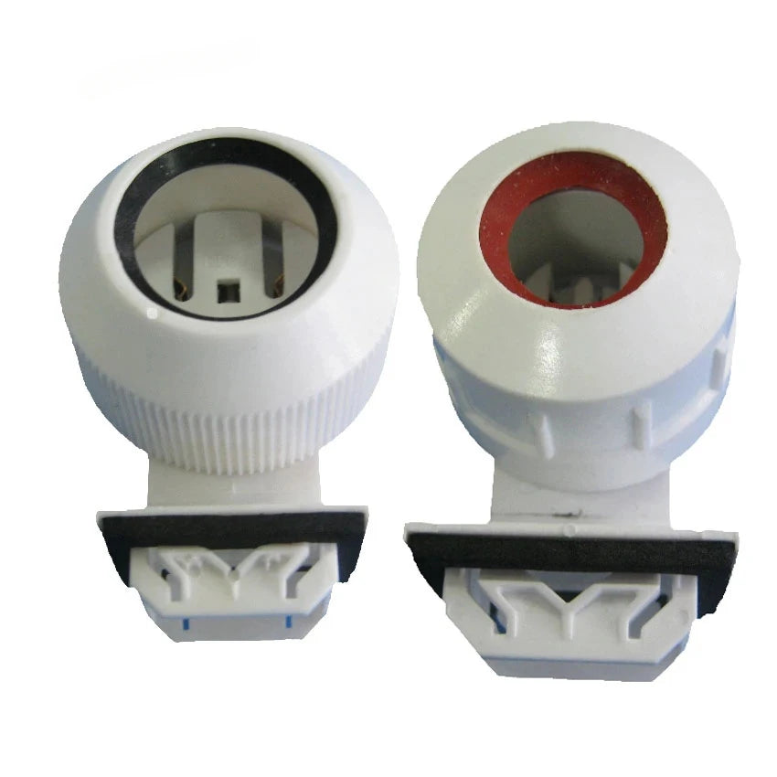Dustproof Waterproof 2way G5 T5 G13 T8 LED CFL Fluorescent Tube Lampholder Buckle Type Bracket Aquarium Fish Tank Light Socket