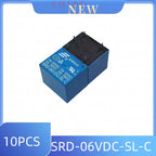 10PCS SRD-03VDC-SL-C SRD-05VDC-SL-C SRD-06VDC-SL-C SRD-09VDC-SL-C SRD-12VDC-SL-C SRD-18VDC-SL-C SRD-24VDC-SL-C Srd-48vd relay