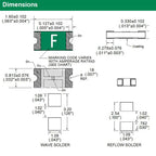 10pcs Littelfuse 0603 0.5A 500mA SMD SMF Fuse 32V Very Fast Acting Surface Mount 0467.500 Marking Code F