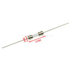 10PCS 5*20MM Fast Blow/Slow-Blow Glass Tube Fuse with Lead Wires 0.5A 1A 2A 3A 4A 5A 6A 7A 8A 10A 12A 15A 20A 30A 250V