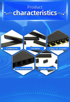 10PCS 2.54mm Pitch Single Row Female 2~13P PCB Socket Board Pin Header Connector Strip Pin Header