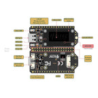 New Heltec V4 0.96inch OLED Solar Powered LoRa 32 Dev-Board GPS ESP32 SX1262 WiFi BLE Low Power For Arduino IoT Meshtastic ﻿