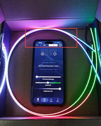 14/18 in 1 Led Acrylic Car Ambient Light RGB 64 213 Color Symphony Acrylic APP Streamer Atmosphere Lamp Kit One Zone Dual Zone