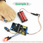 Keyestudio Motor Drive Breakout Board For The BBC Micro bit Integrate TB6612FNG Chip Comes Serial Port Communication Pins