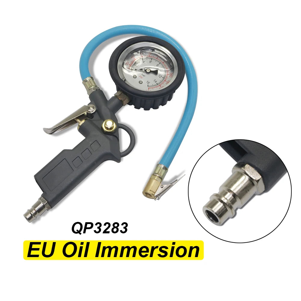 Automobile Tire Pressure Gun Barometer American Style European Style Japanese Style Handheld Tire Pressure Gauge