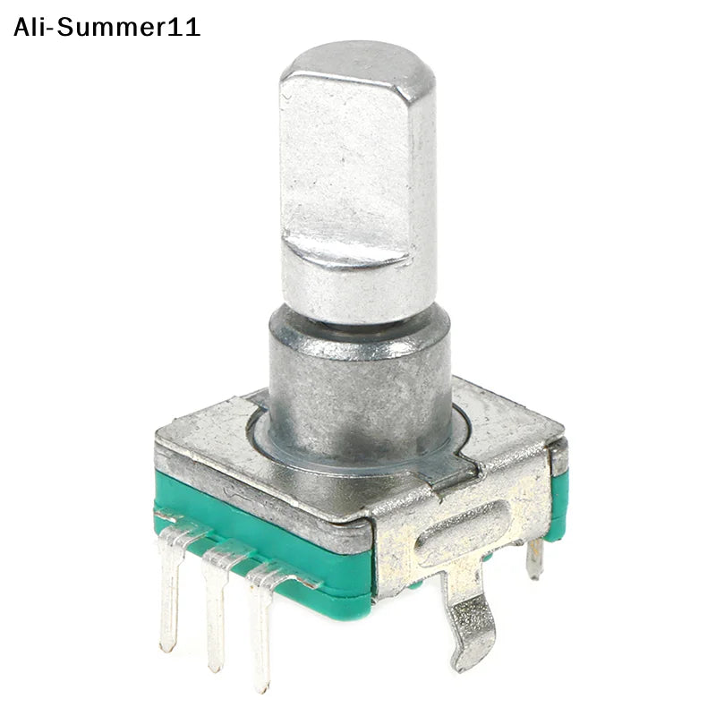 【Yb1】【Av1】【HMA73】1Pc 2026 New EC11 Thin Rotary Encoder with Switch 30 Positioning 15 Pulse 15mm Half-axis