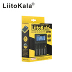 LiitoKala Lii-PD2 Lii-PD4 LCD Lipo Battery Charger For 21700 20700 18650 18350 26650 22650 14500 NiMH Smart Full Automatic Stop
