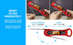 kitchen things Meat Thermometer Digital IP67 Waterproof Kitchen Cooking Food Fast Measurement Thermometer 2 Probes BBQ Grill Oil