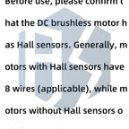 24W BLDC Motor Driver Module 5V-40V 2A Three-Phase PWM with Hall Sensor and Inductive Control