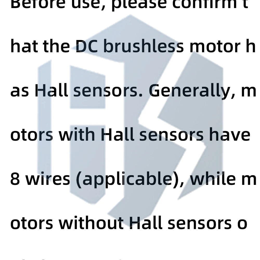24W BLDC Motor Driver Module 5V-40V 2A Three-Phase PWM with Hall Sensor and Inductive Control