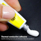 1-5pcs STARS-922 Heatsink Plaster Thermal Silicone Adhesive Cooling Paste Strong Adhesive Compound Glue For Heat Sink Sticky