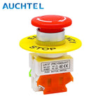 LAY7-11ZS Mushroom Head Emergency Stop Self-locking Button Switch Control Aperture Emergency Stop BButton LAY37