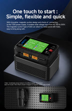 HOTA D6S RC Lipo Battery Charger Magnetic Suction Dual Channel Smart Balance 600W High Power 1-6S Smart Balance Charger