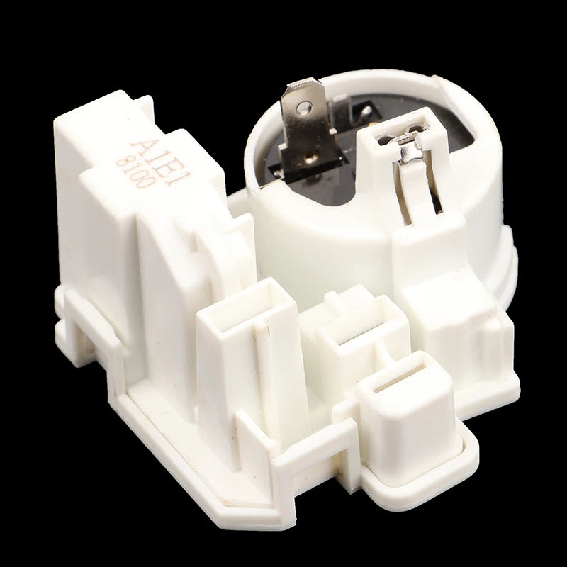 Fridge Compressor PTC Relay And Overload Protector Start Relay Connected Overload Protection Relay For Shrinking Starter