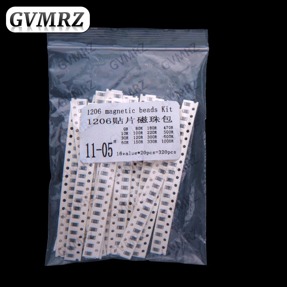 18Values 0R-330R 16Values 0603 0805 1206 SMD ferrite beads SMD 0r 150r 47r 10r 150r 300r 100r 120r 330r
