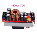 1800/1500/1200W DC-DC Boost Converter Step Up Power Supply Module 10-60V to 12-90V Adjustable Voltage Charger 40/30/20A