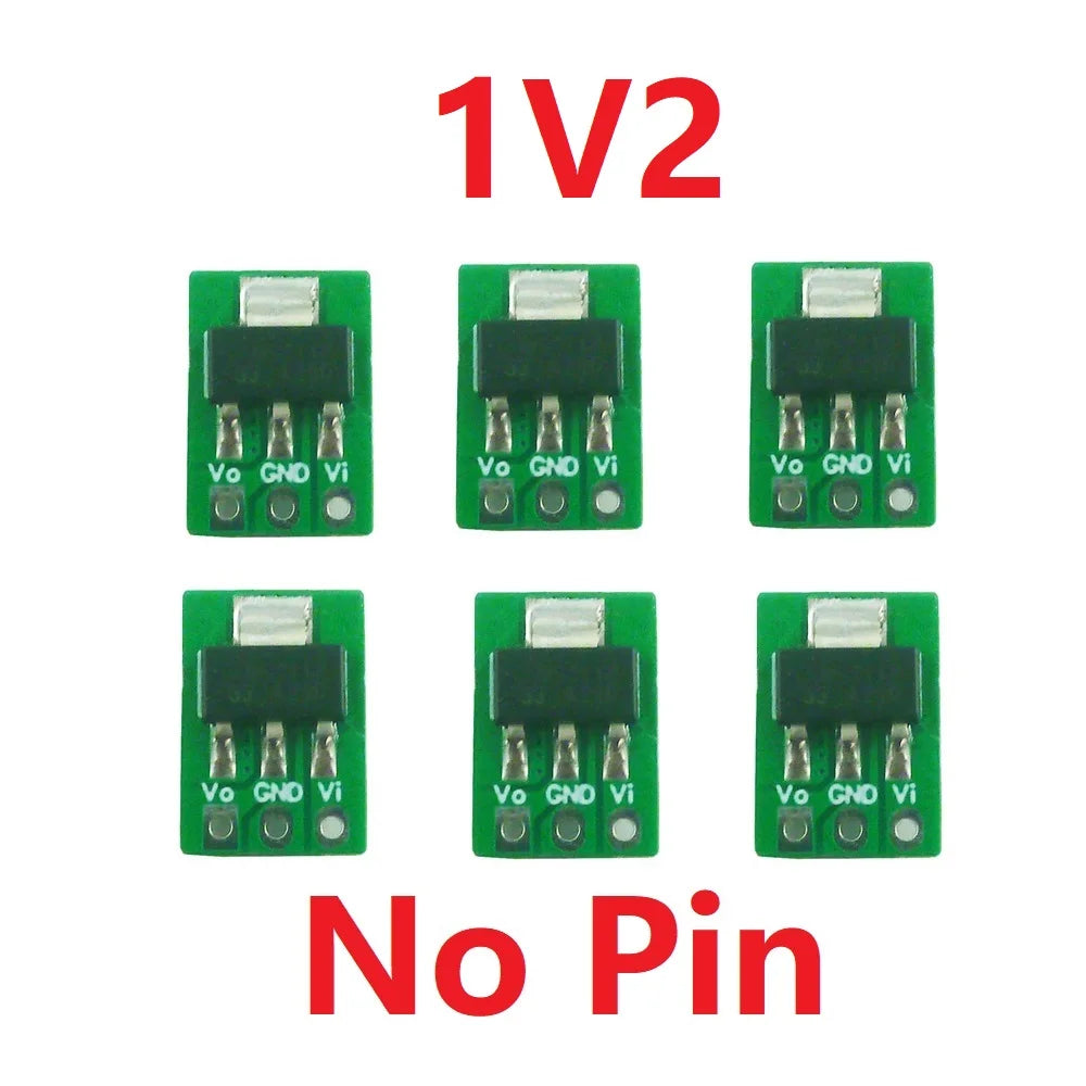 AMS1117 7805 Compatible LDO Module with Ultra-Low Standby Current and Precise Voltage Regulation for Electronics Projects