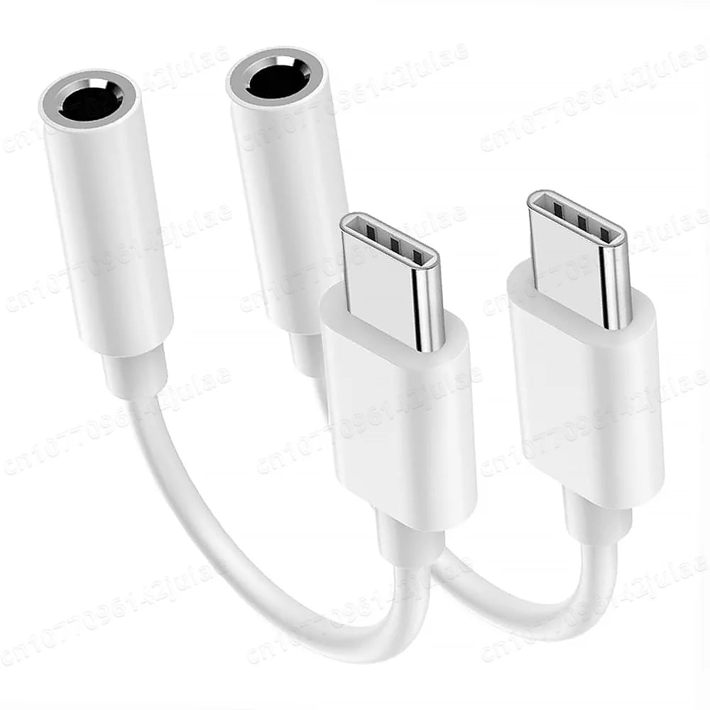 USB C to 3.5mm Headphone Jack Adapter for Phone 15/15 Pro/Pro Max/Plus Type C Aux Cable for iPad Samsung Galaxy S23Ultra MacBook