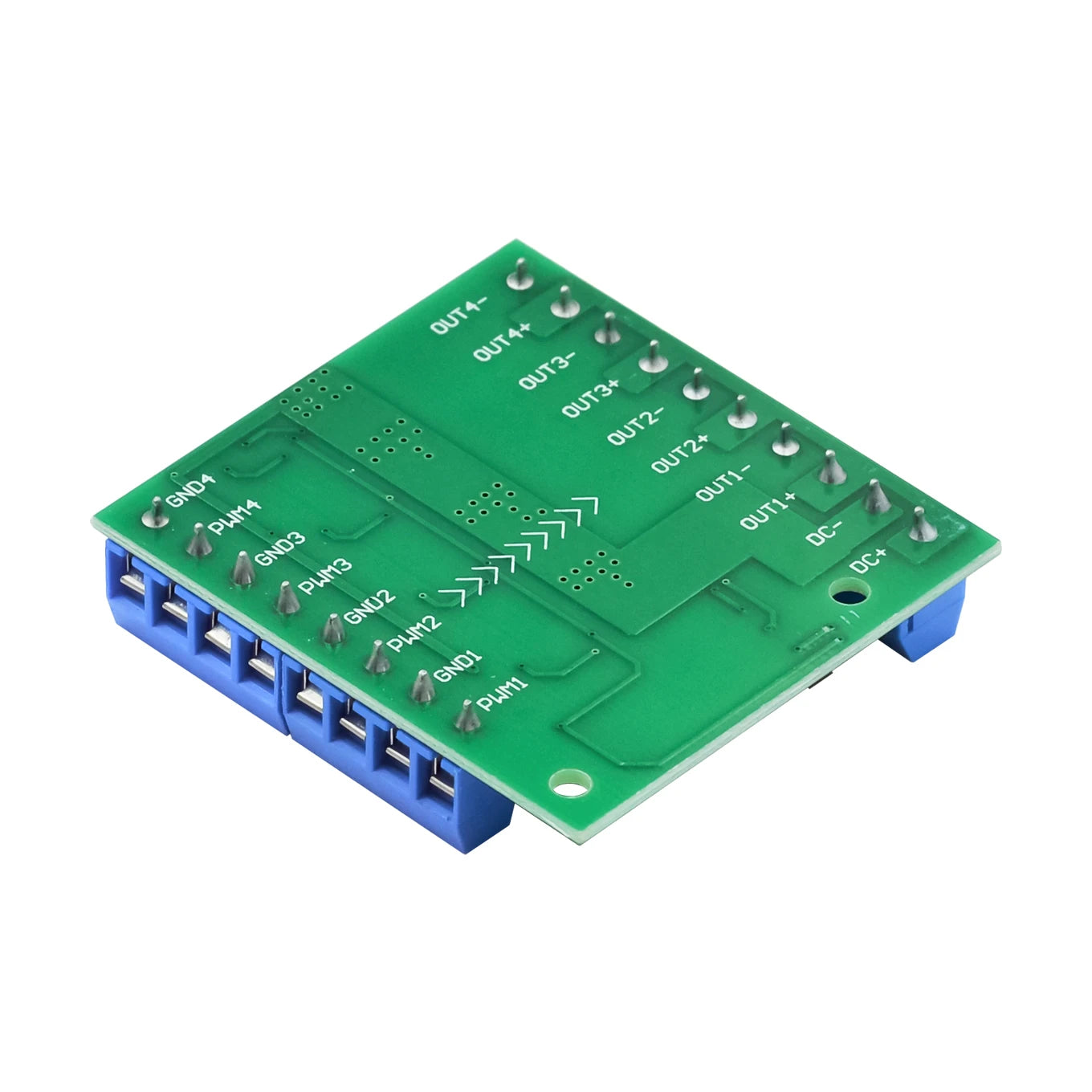 4 channel switch tube module PLC amplifier circuit board high power optocoupler isolation