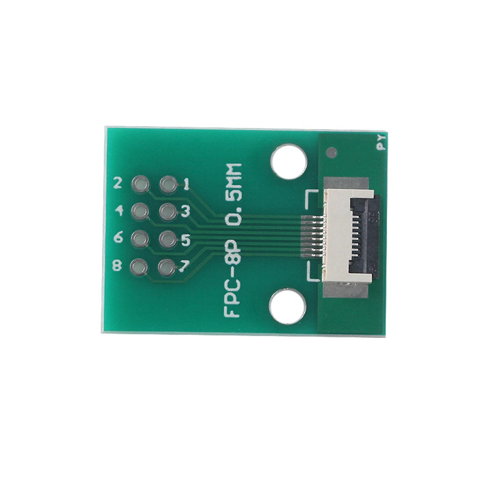 5Pcs/lot FPC FFC 0.5MM  Pitch Conversion board DIY PCB board 6P~20P 6 8 10 12 20 P connector For Cable transfer