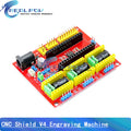 CNC Shield V4 Engraving Machine Compatible With Nano 3.0 / A4988 Driver Expansion Board Module for the 3D Printer Diy Kit
