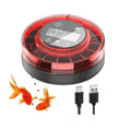 Automatic Fish Feeder for Aquarium Automatic Food Dispenser with Timer Rechargeable Timer Feeder with USB Cable LCD Display