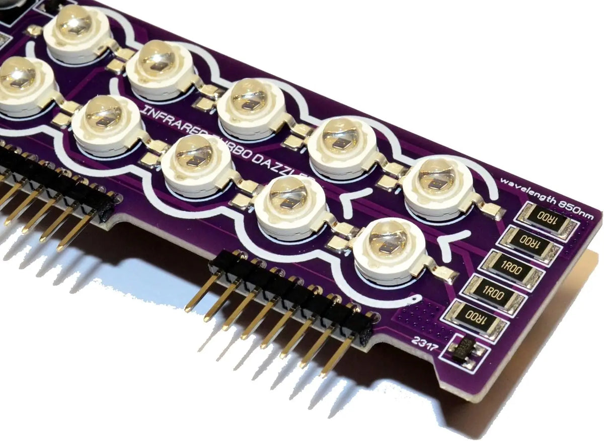 High Power Infrared Transmitter Module Compatible with Flipper Zero, Long Range IR Accessory