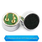 10PCS Condenser pick-up Microphone 9x7mm 9767 9x4.5mm 9745 6x5mm 6050 6x2.2mm 6022 4.5x2.2mm 4522 4x1.5mm 4015 MP3 Accessories
