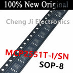 10PCS/Lot   MCP2551T-I/SN   MCP2551I 、MCP2515T-I/SO   MCP2515  New bus CAN controller chip  MCP2515-I/SO 、 MCP2551-I/SN