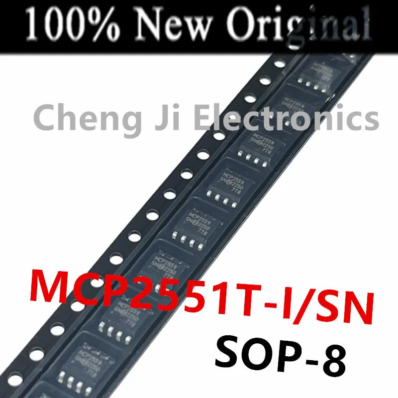 10PCS/Lot   MCP2551T-I/SN   MCP2551I 、MCP2515T-I/SO   MCP2515  New bus CAN controller chip  MCP2515-I/SO 、 MCP2551-I/SN