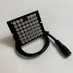 Invisible 940nm 48 LED Array IR Illuminator Lamp Board Light IR Sensor 30ft Range 90deg 12V DC Cable for CCTV Security Camera