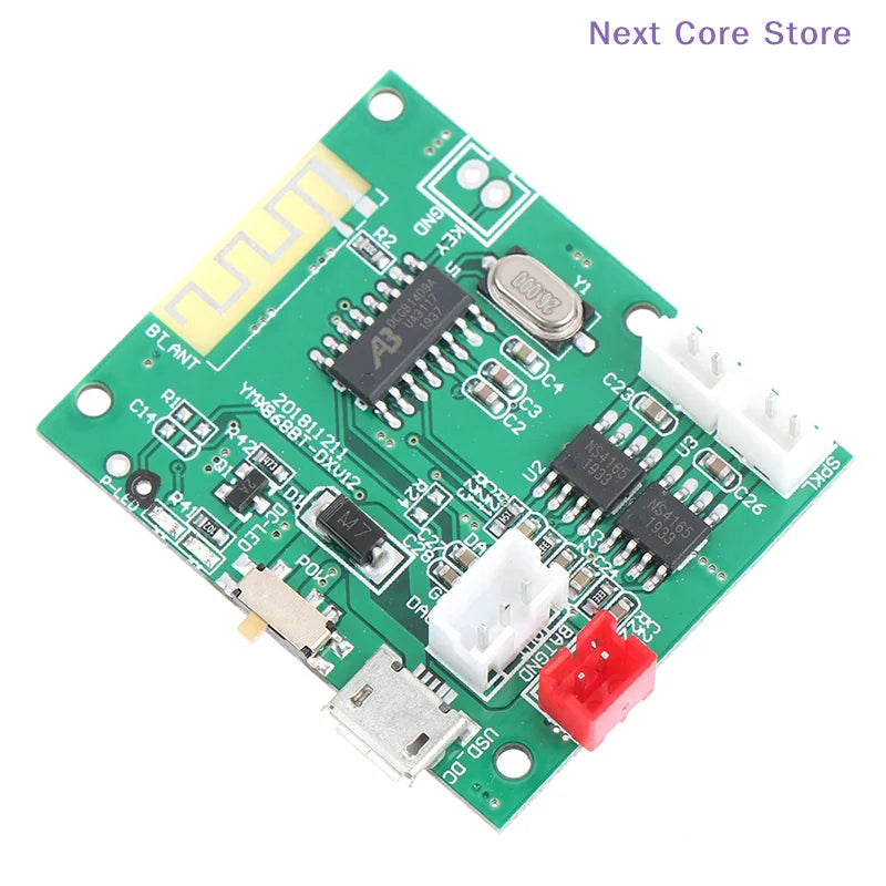 [NC]Bluetooth 5.0 Lifier Board Mini 5W*2 Stereo Power Decoder Audio Module[NC]