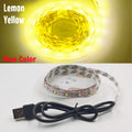 5M USB LED Strip Light 5V 3528 1 Meter 5 Meter Warm Cool White Pink Green Blue Red SMD Ribbon Ceiling Cabinet Light Waterproof