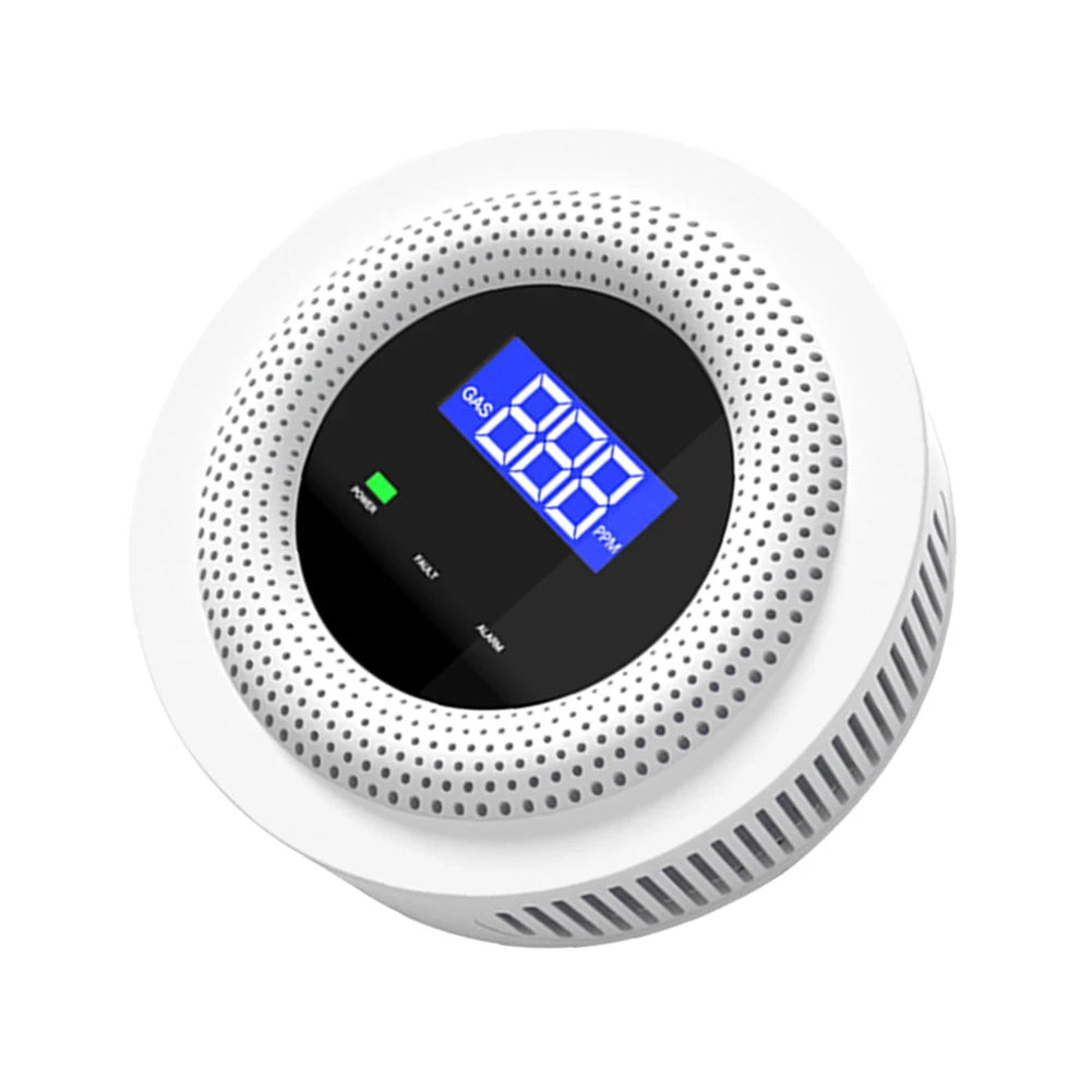 Gas  Sensor Digital Display Natural Gas Sniffer with Temperature Sensor Bluetooth-compatible for LPG Gas Biogas Methane