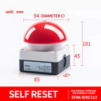 1/5/20Pcs Mushroom Button Self-Rest Switch Ball Pedal Hand Clap Judges Clap Light Trigger Button Waterproof Game Answer Buzzer
